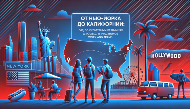 От Нью-Йорка До Калифорнии: Гид По Культурным Различиям Штатов Для Участников Work And Travel