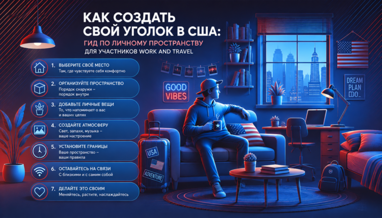 Как Создать Свой Уголок В Сша: Гид По Личному Пространству Для Участников Work And Travel