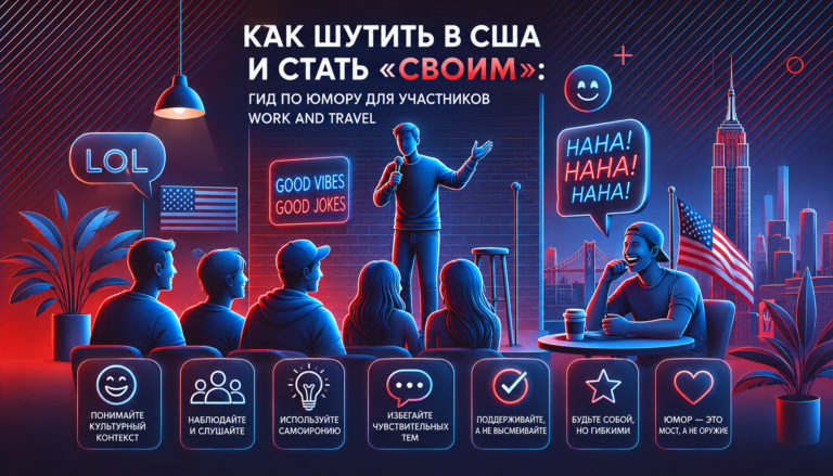 Как Шутить В Сша И Стать «Своим»: Гид По Юмору Для Участников Work And Travel