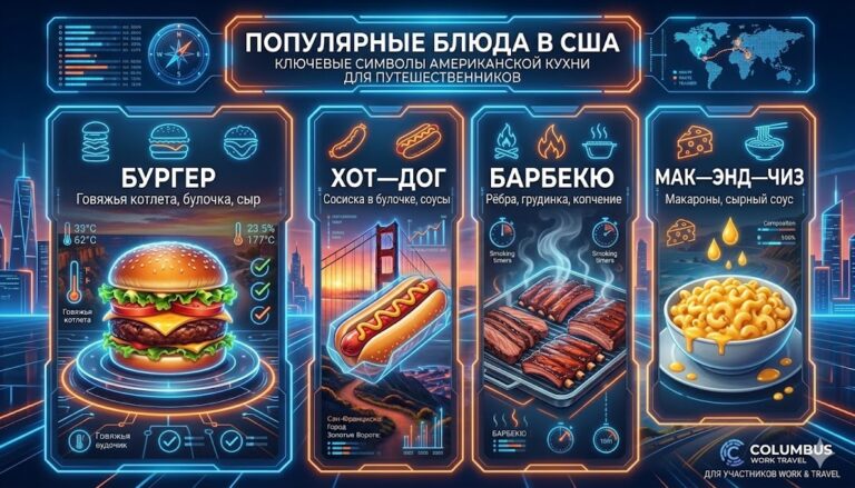 Популярные Блюда В Сша