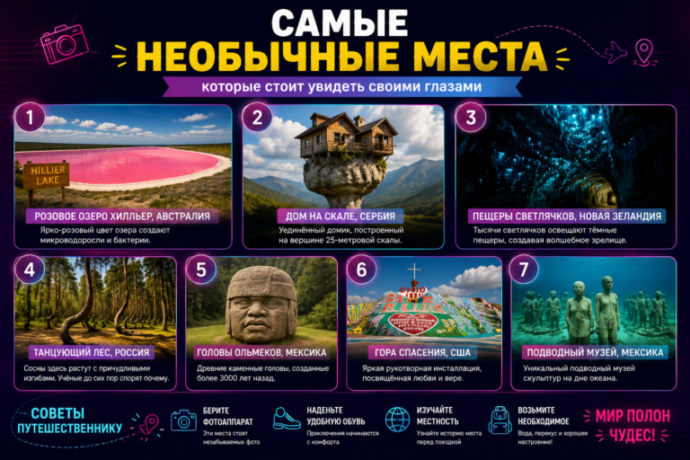 Самые Необычные Места