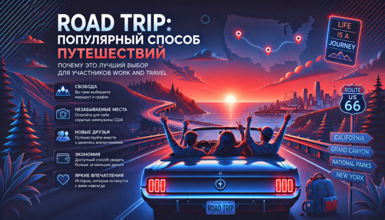 Road Trip Популярный Способ Путешествий
