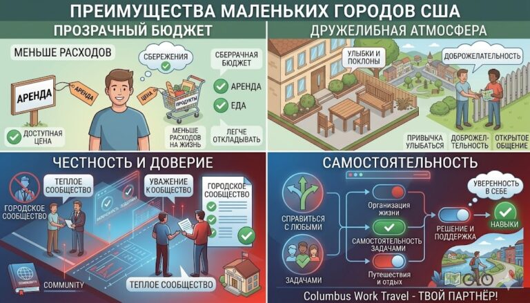 Преимущества Маленьких Городов Сша