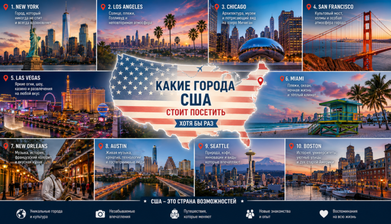 Какие Города Сша Стоит Посетить Хотя Бы Раз