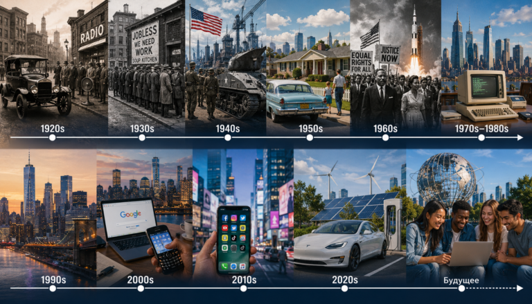 Как Менялись Сша За Последние 100 Лет