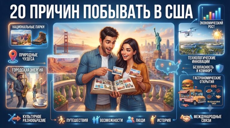 20 Причин Побывать В Сша