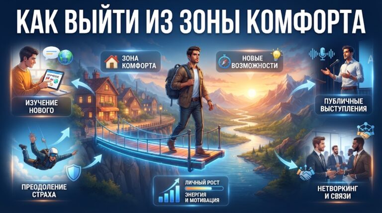 Как Выйти Из Зоны Комфорта