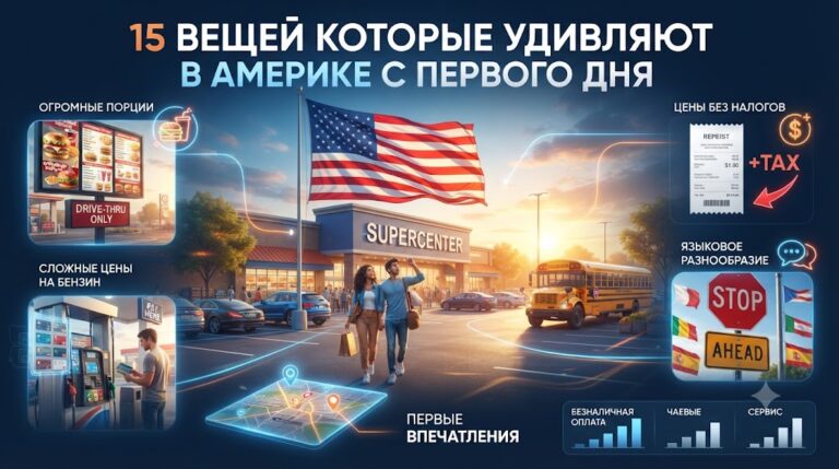 15 Вещей Которые Удивляют В Америке С Первого Дня