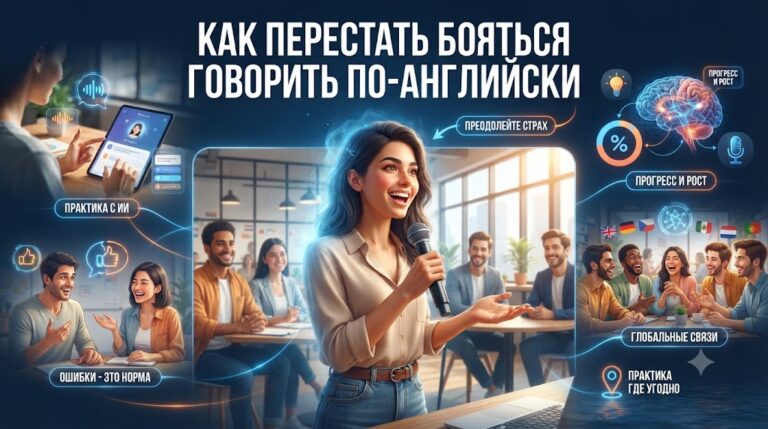 Как Перестать Бояться Говорить По Английски