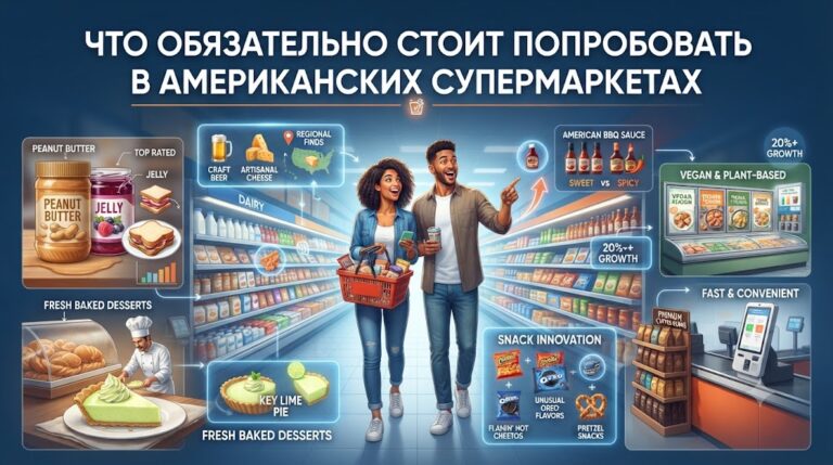 Что Обязательно Стоит Попробовать В Американских Супермаркетах