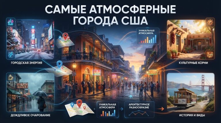 Самые Атмосферные Города Сша