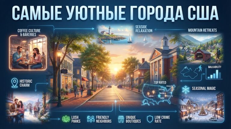 Самые Уютные Города Сша