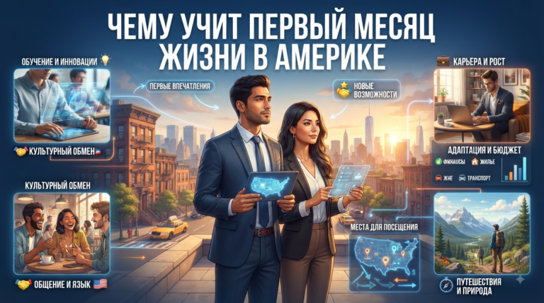 Чему Учит Первый Месяц Жизни В Америке