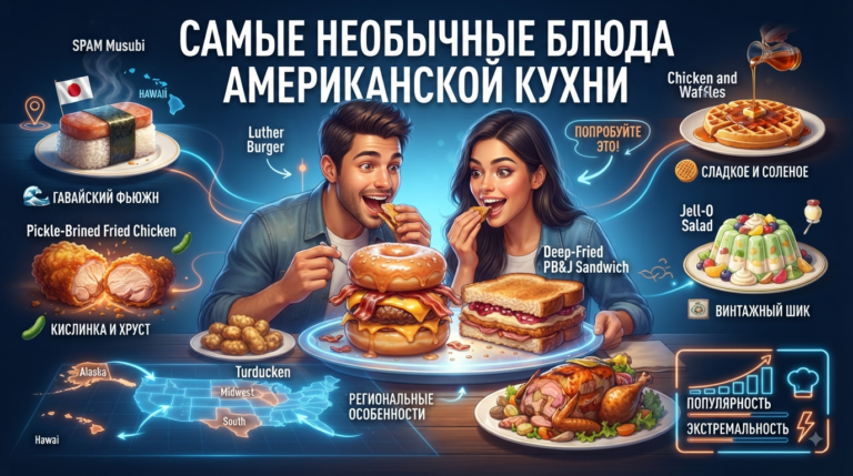 Самые Необычные Блюда Американской Кухни